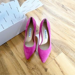 Charles David, Barbie pink, pump heels, size 7.5